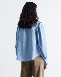 & Other Stories - Bow-Collar Blouse