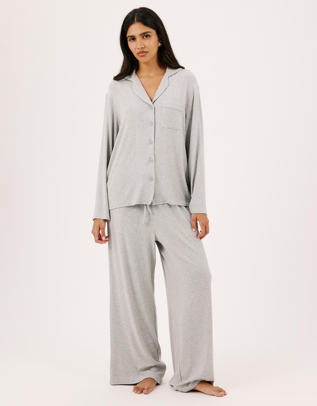 Atmos&Here - Darcey Soft Ribbed Long Sleeve Pyjama Set