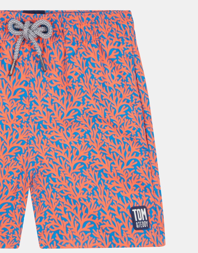 Tom & Teddy - Coral Swim Shorts