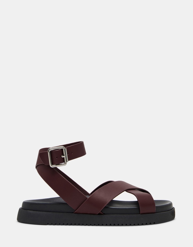 Steve Madden - My Bestie Cherry Lacquer Leather Sandals