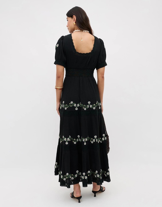Rixo - Philippa Dress Lilia Embroidery