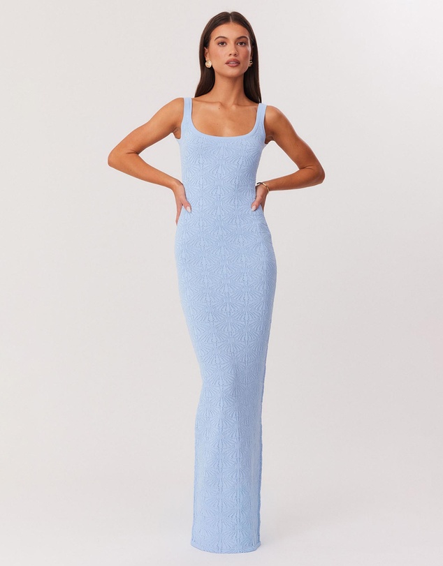 SNDYS - Josefina Jacquard Knit Maxi Dress