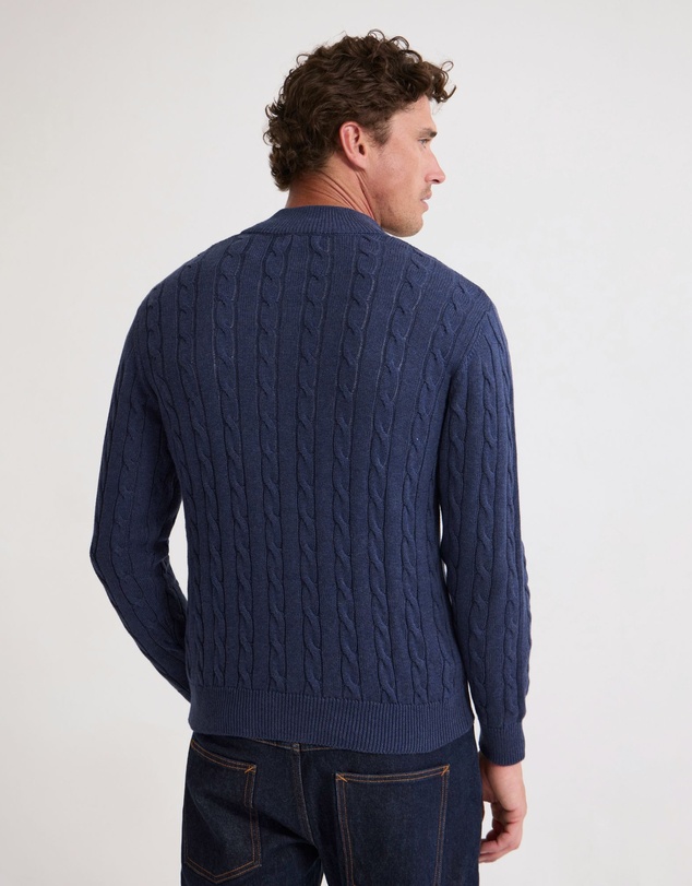 Oxford - Marlon Zip Neck Cable