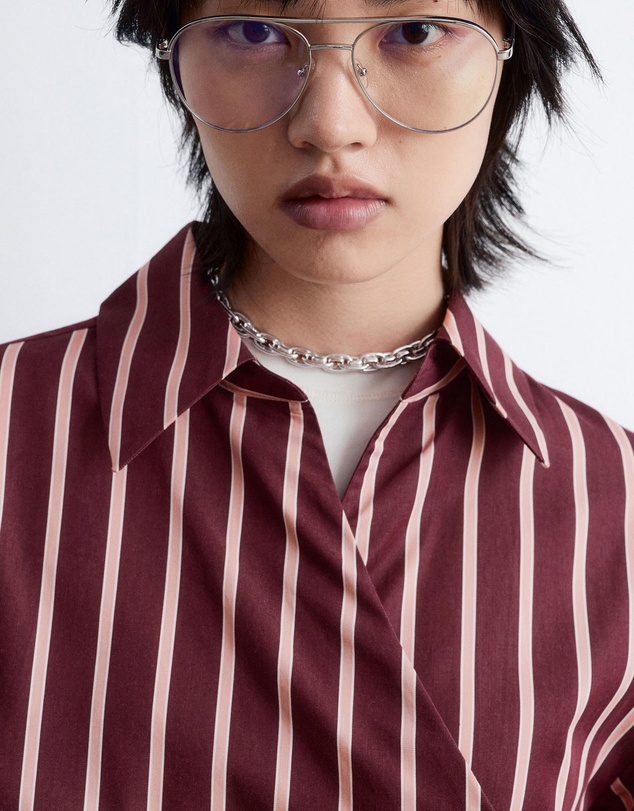 & Other Stories - Wrap Shirt Mini Dress