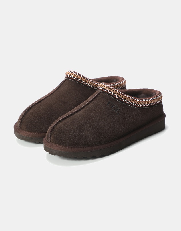 AusWooli Ugg Boots - Croydon Sheepskin Ankle Braid Slippers