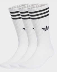 adidas Originals - 3-Stripes High Crew Socks 3 Pairs Unisex