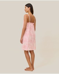 Papinelle - Cheri Blossom Lace Front Midi Nightie
