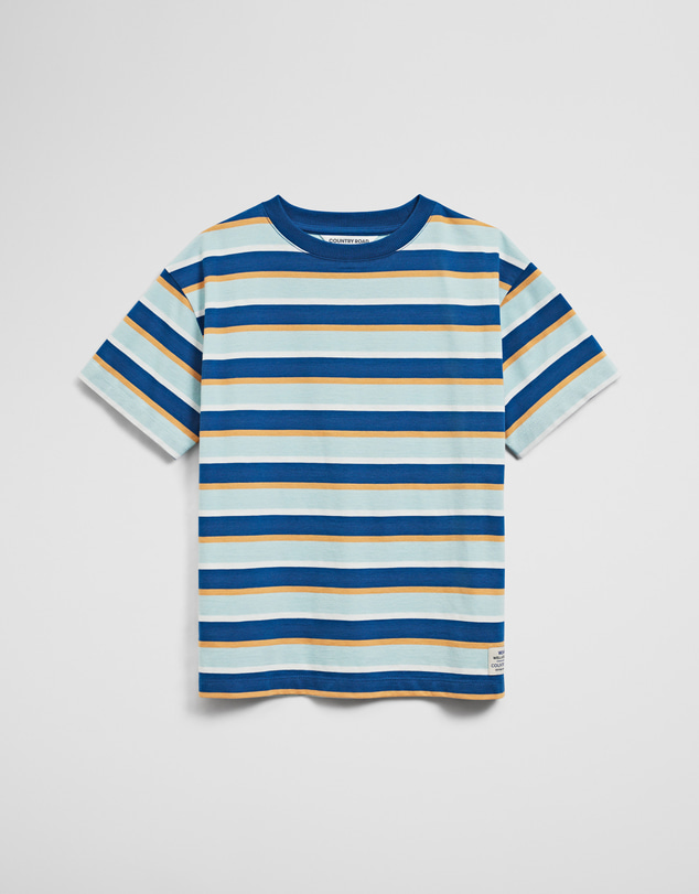 Country Road - Oversized Stripe Short Sleeve T-shirt