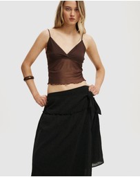 Cotton On - Gracie Wrap Midi Skirt