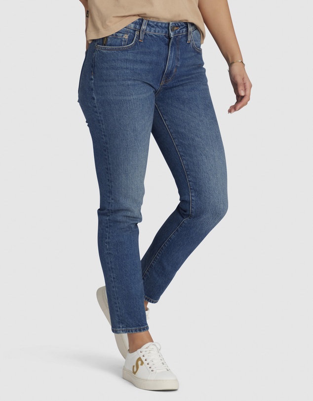 Superdry - Organic Cotton Mid Rise Slim Jeans