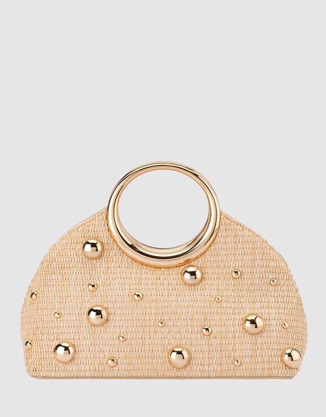 Olga Berg - Charlotte Woven Top Handle
