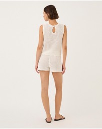 Peony - Pointelle Shorts