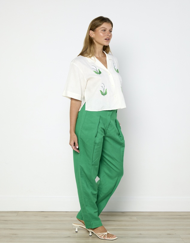 Cirkular - Pre-Loved - Oroton Pleat Pant