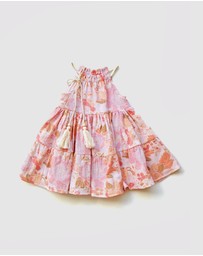 WITH LOVE FOR KIDS - Cotton Muslin Dress - Babies - Kids