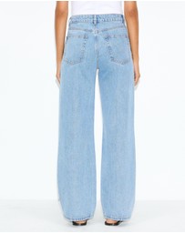 Dazie - Madrid High Rise Wide Leg Jeans