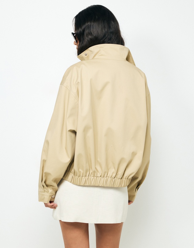 AERE - Ines Funnel Neck Bomber