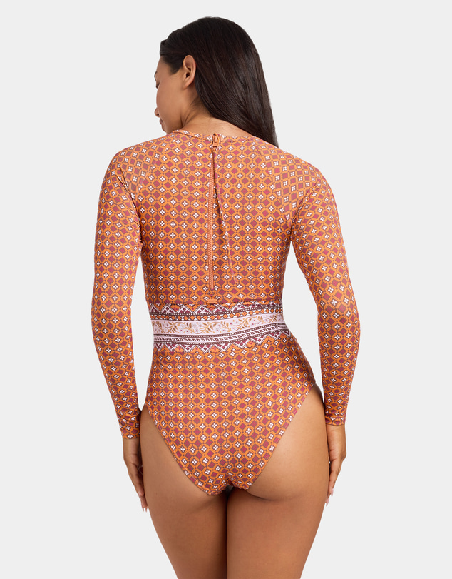 Roxy - Womens Aurora Fashion One Piece Rashguard
