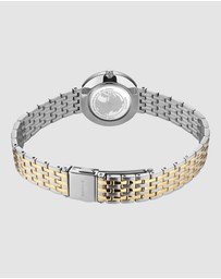 Bering - Bering Classic 26mm Polished Two Tone Gold and Silver Strap Watch
