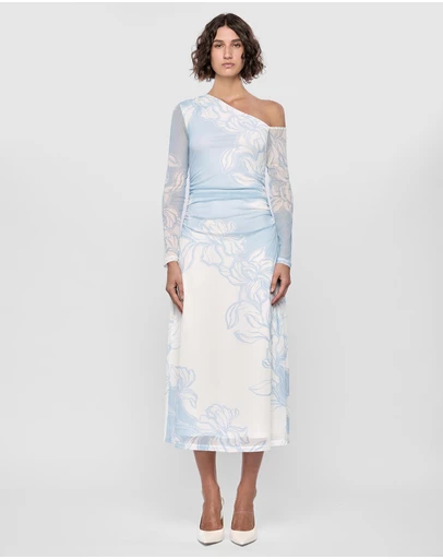 Staple the Label - Aurora Mesh Midi Dress