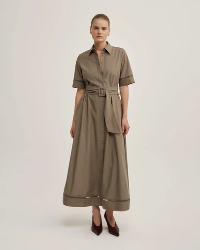 Witchery - Trim Detail Shirt Dress
