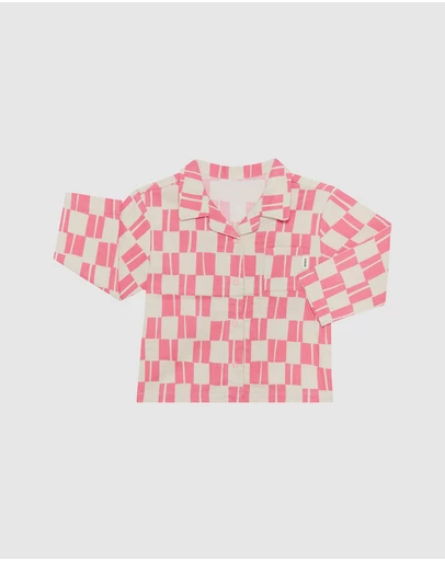 Bonds Kids - Flannelette Long Sleeve Top - Kids-Teens