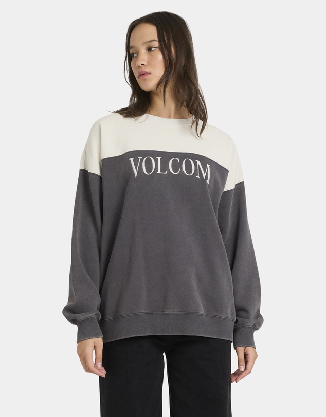 Volcom - Womens Stone Blocked Crew Neck