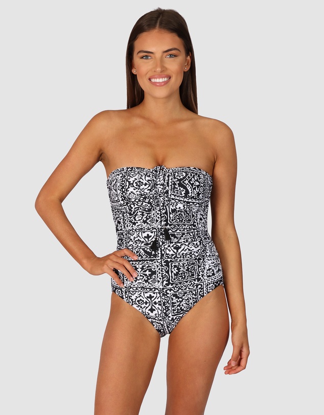 Baku Swimwear - Havana Bandeau One Piece Swimsuit