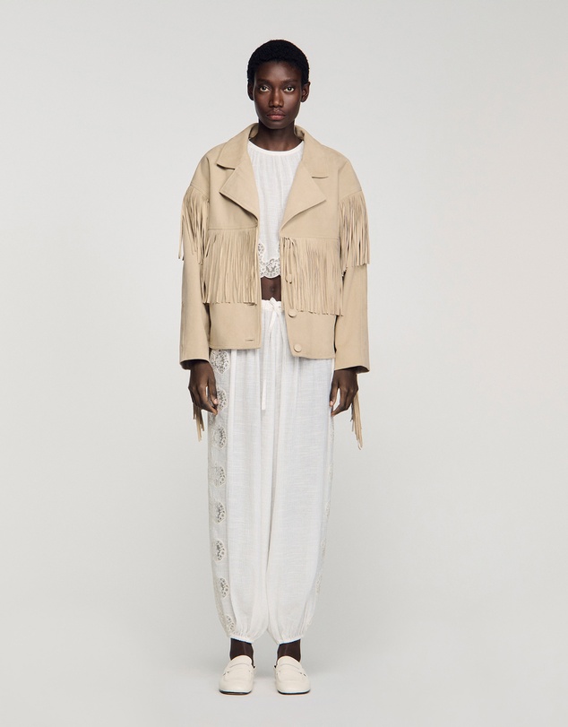 Sandro - Jackie Leather Jacket