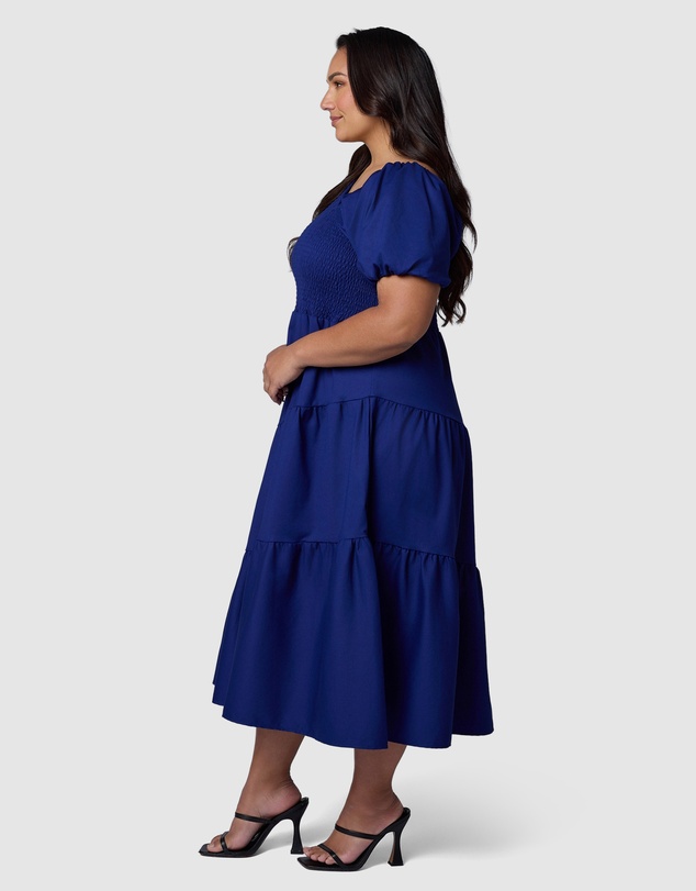 Something 4 Olivia - Miley Asymmetric Midi Dress