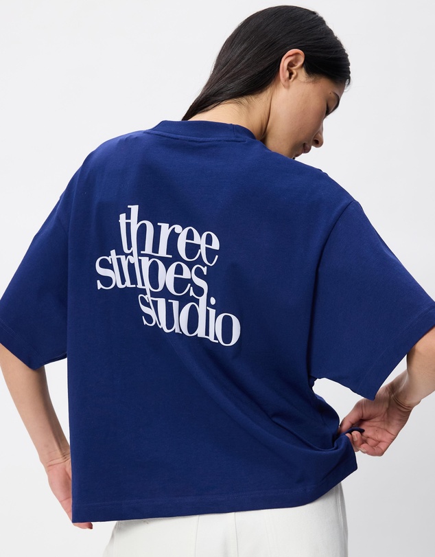 adidas Sportswear - 3 Stripes Studio Boyfriend Tee