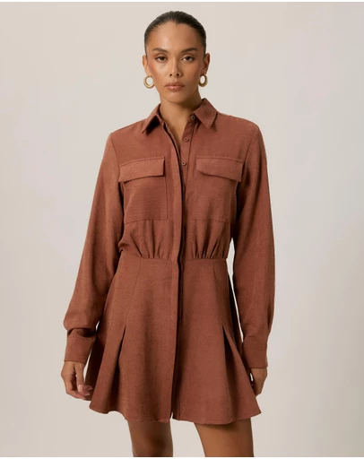 Tussah - Sophie Brushed Mini Dress