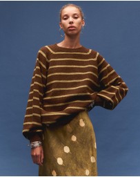 KINGA CSILLA - Umore Stripe Knit Jumper