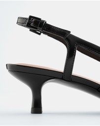 & Other Stories - Patent Leather Slingback Pumps