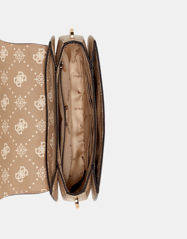 GUESS - Emelie Logo Flap Shoulder Bag