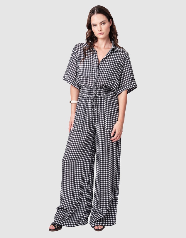 UNE PIECE - Short Sleeve Button-Up Shirt