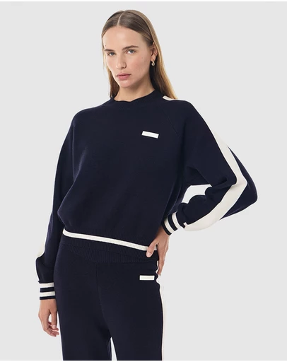 P.E Nation - Verge Knit Crew Jumper