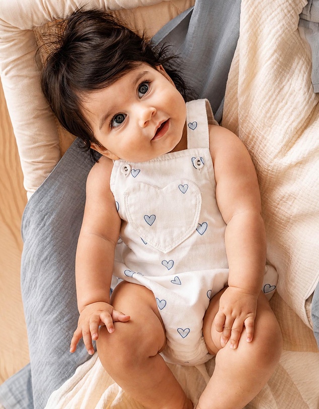 Fox & Finch - Piccolina Hearts Bodysuit - Kids