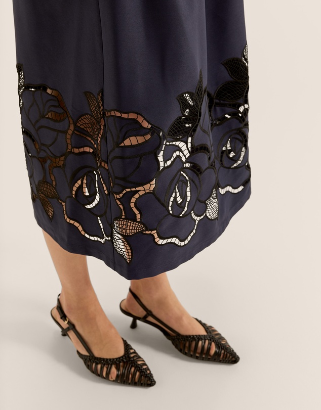 Review - Orchid Lace Midi Skirt