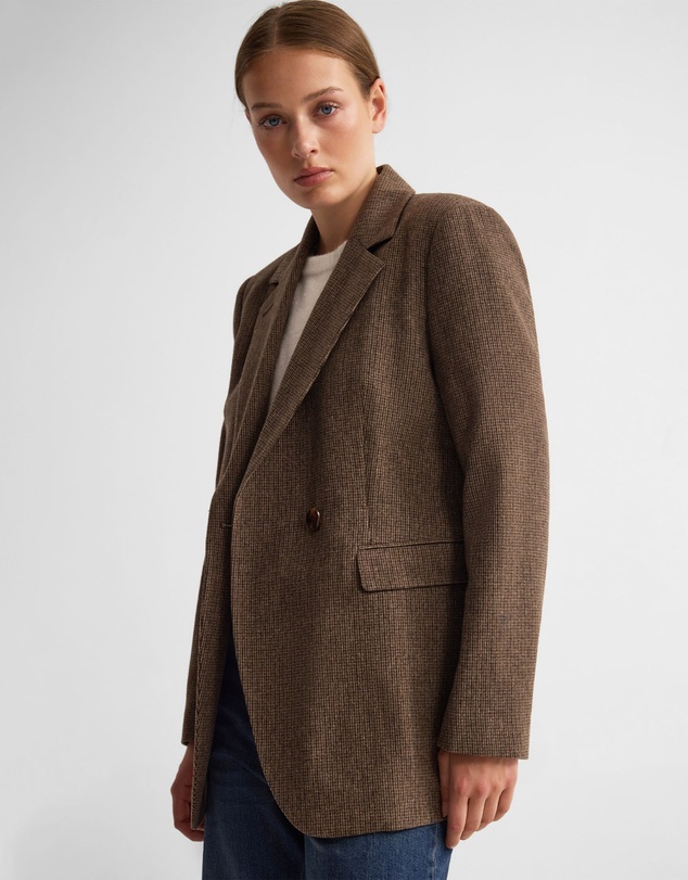 Oxford - Calliope Blazer With Button Lapel