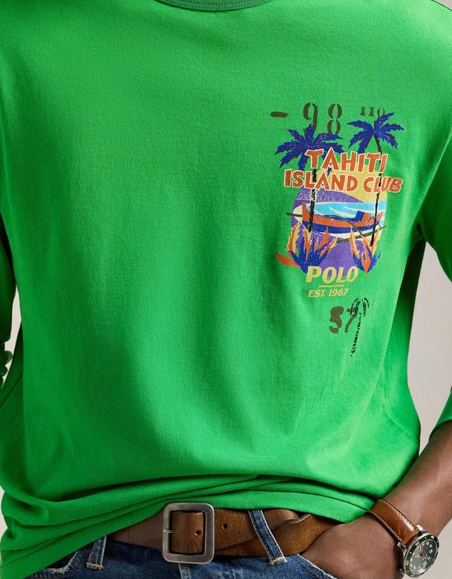 Polo Ralph Lauren - Classic Fit Jersey Graphic T-Shirt