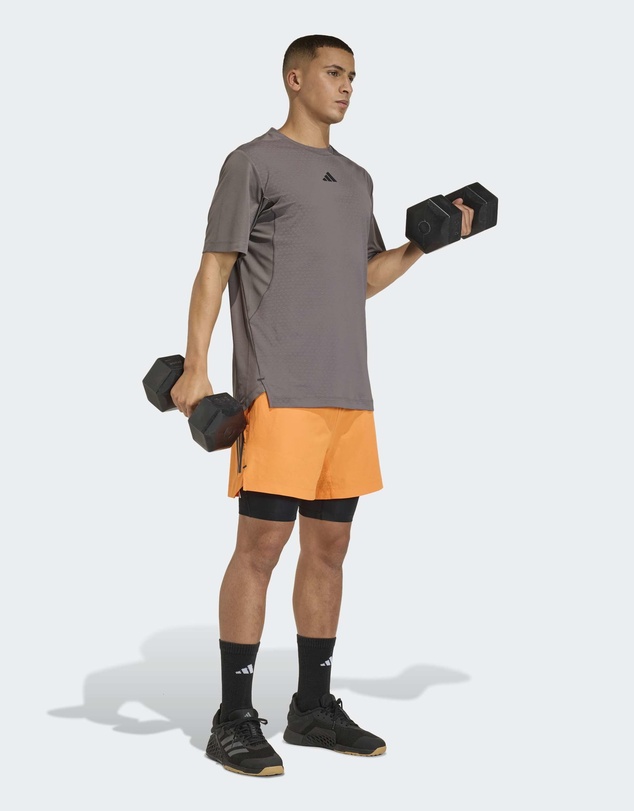 adidas Performance - D4T PrimeLift 3 STRIPES T-SHIRT Mens