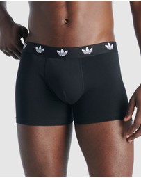 adidas Originals - 3 Pack Comfort Flex Cotton Trunk Underwear