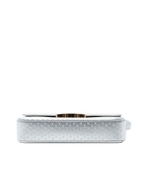 Pre-Loved by Azura Reborn - Pre-Loved Triomphe All Over Laminated Calfskin Claude Shoulder Bag