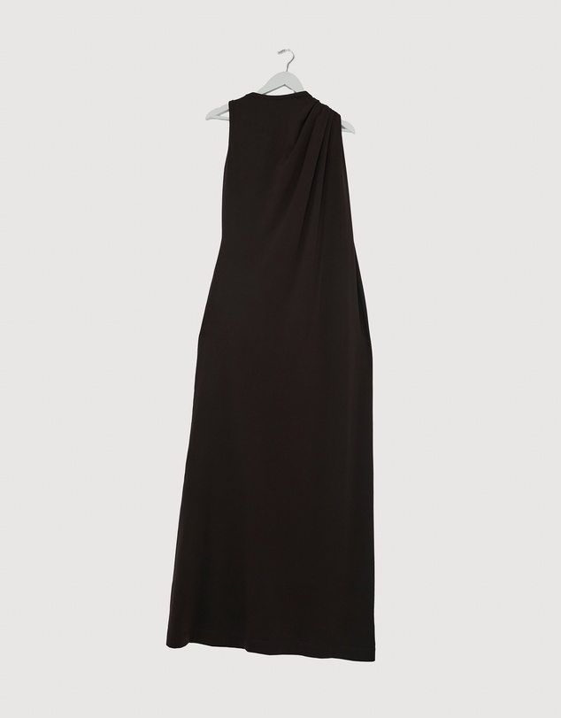 Revibe - Repaired Christopher Esber Stone Pin Column Tee Dress - AU 14