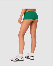 EDIKTED - Brasil Crochet Shorts
