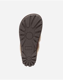 Ozwear Connection Uggs - Ugg Violet Shearling Slipper (Elastic Logo) (Detachable Feature)