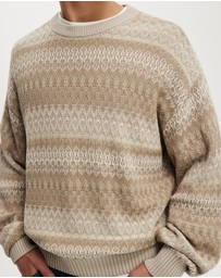 Cotton On - Box Fit Crew Knit