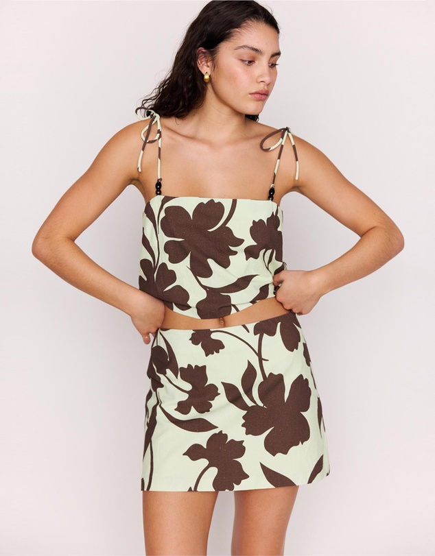 MINKPINK - Esme Mid Rise Mini Skirt