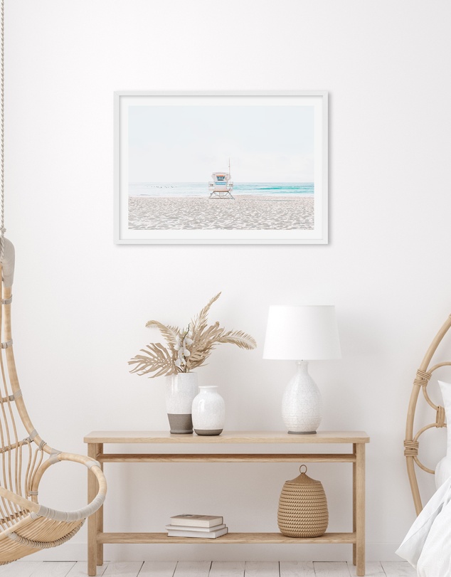Olive et Oriel - Pray for Surf Art Print