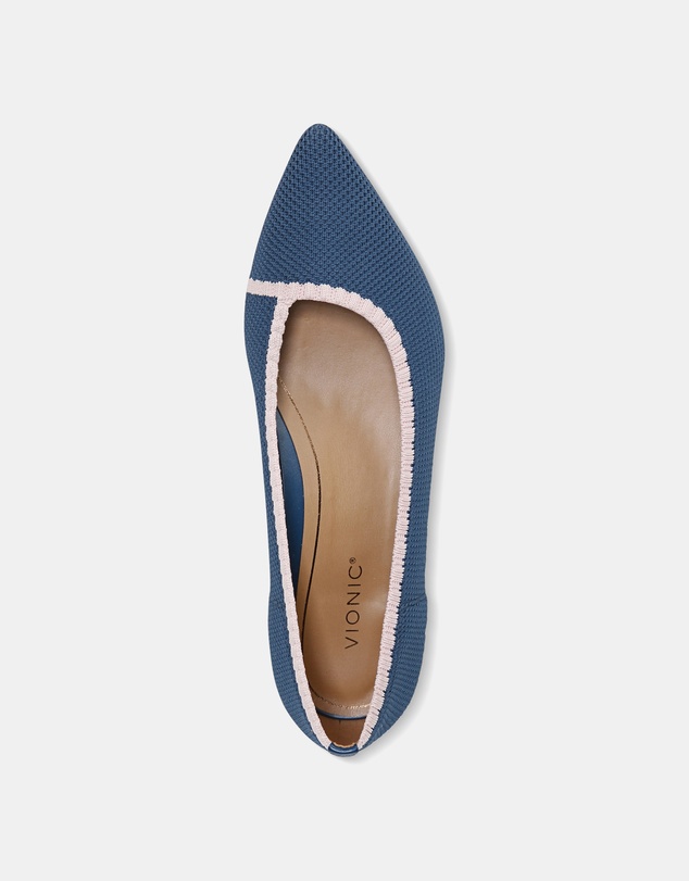 Vionic - Dahlia Flat - Navy